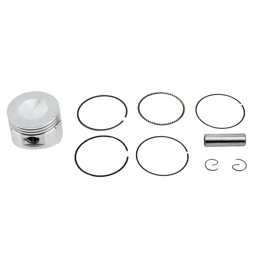 52.4mm Piston Ring Rebuild Kit for 4-Stroke 1P52FMH Horizontal Engine 110cc ATV Dirt Pit Bike Go Karts Quad 4 Wheeler Dune Buggys Motorcycle - color: Piston Ring Rebuild Kit