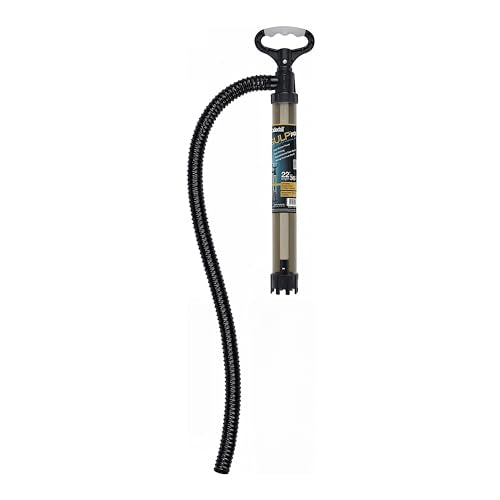 Underhill Gulp Pro Siphon Suction Water Pump 22 Inch Length with 36 Inch Outlet Hose, for Irrigation, Fluid Transfer, Water Removal, A-G1236-C - style: 22" Pump