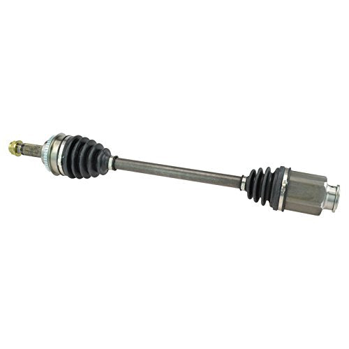 TRQ Front Driver and Passenger CV Axle Assembly Set Neoprene Boots Moly - style: CSA82444