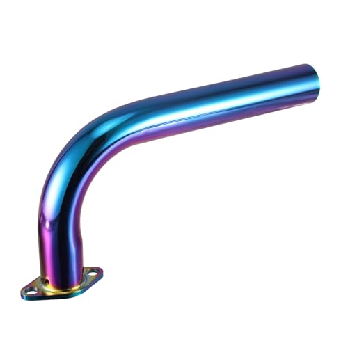 420cc Exhaust Header Pipe,Mini Bike Go Kart Replacement Pipe - color: Colorful