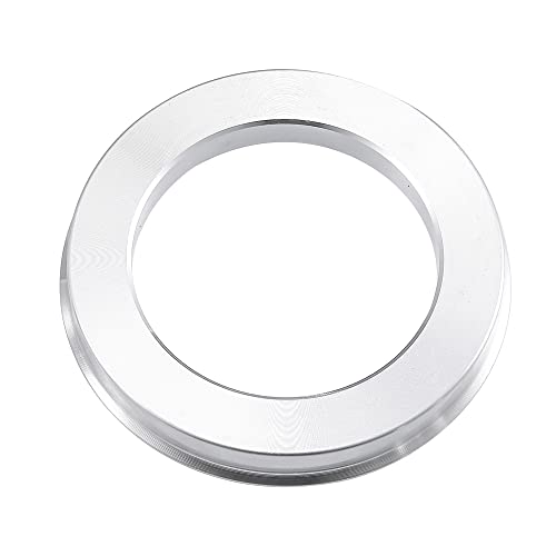 X AUTOHAUX 4pcs OD 74.1mm to ID 54.1mm Aluminum Alloy Hub Centric Rings - size: 74.1-54.1mm