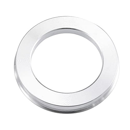 X AUTOHAUX 4pcs OD 74.1mm to ID 54.1mm Aluminum Alloy Hub Centric Rings - size: 74.1-54.1mm