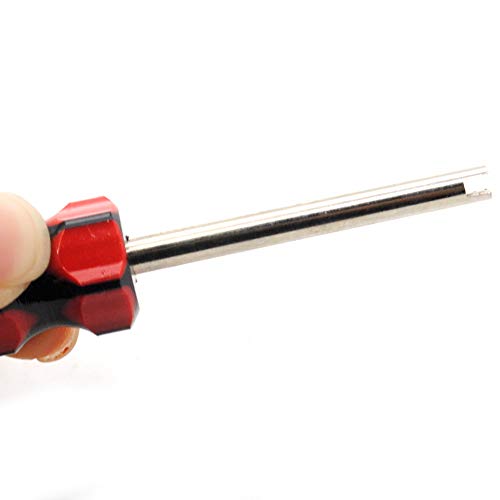 Tire Valve Stem Removal Tool,Valve Core Tool,Schrader Valve-Stem Core Remover,Tire Valves Tools for Schrader Valves Cores,Universal Motorcycle Car Truck Bike Valve-Stem Screwdriver