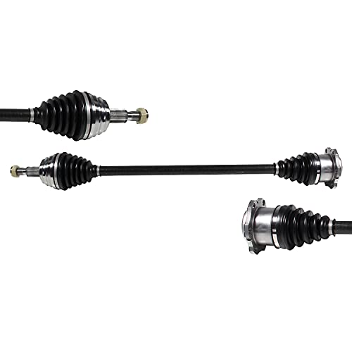 CV Axle Front Compatible with 1999-2006 Volkswagen Golf 2.0L 1.8L 2.8L FWD Auto Trans, Left and Right Front CV Axle Shaft - size: B2CV011-Golf