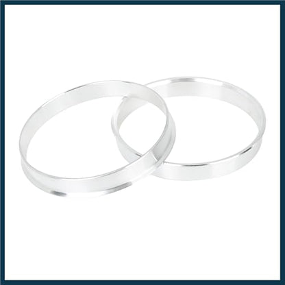 4pcs 66.6 to 64.1 mm Aluminium Alloy Car Hub Centric Rings Wheel Bore Spacer Automotive Parts