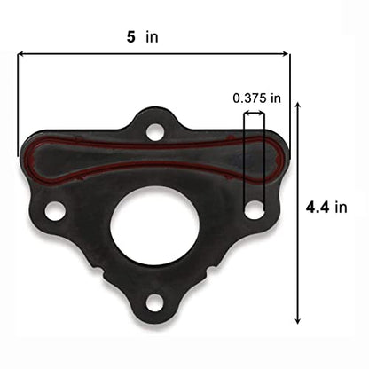 Camshaft Retainer Plate Gasket & LS Cam Thrust Bolt Kit 12589016 Fit for GM