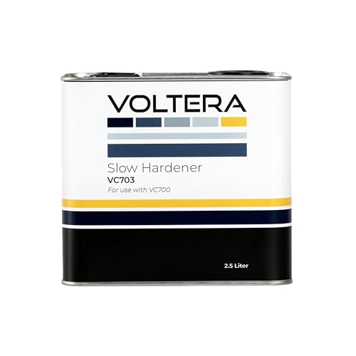 VOLTERA Hardeners for VC700 2:1 Overall Clearcoat | Fast, Normal & Slow Activators for Automotive Refinishing | High-Gloss Finish (2.5 Liters Slow)