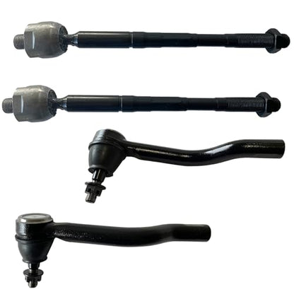 Front Outer Inner Tie Rod Ends for Ni-ssan Pathfinder, for INFINITI QX60 - size: 4p for qx60 14-20
