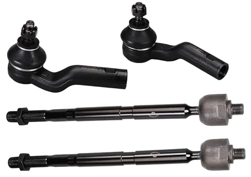 4pc Front Inner Outer Tie Rods for Ford Focus 2012-2018/ Escape 2013-2018