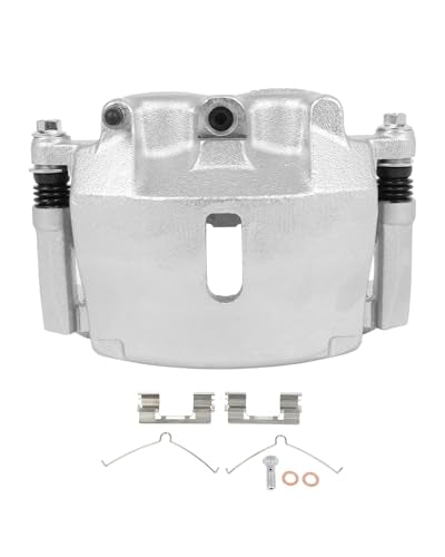 cciyu Front Left Disc Brake Caliper Assembly With Bracket 18B4861 - size: Front Left[18B4861]