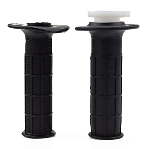 HIAORS 7/8" 22mm Mini Bike Throttle Handlebar Grips Compatible with Coleman CT200U CT200U-EX BT200X Baja Warrior MB200 Doodle Bug DB30 Motovox Massimo Predator 196cc 212cc 6.5hp Pit Dirt Bike Parts