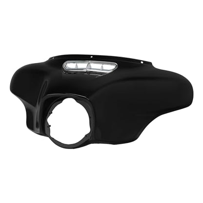TCMT Vivid Black Outer Batwing Fairing Fit For Harley Touring 2014-2025 Electra Glide Street Glide Special Ultra Limited Tri Glide models - color: Black Outer Fairing