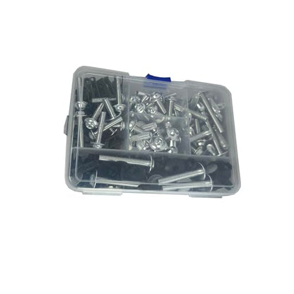 210pcs Motorcycle Fairing Bolts Kit for Sportbike Titanium - color: Titanium