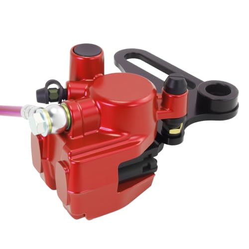 PRO BAT 15mm Hydraulic Rear 110cc Pit Bike Brake Assembly Kit w/Brake Pad - color: Red Brake Assembly, size: 15mm Brake Caliper Assembly