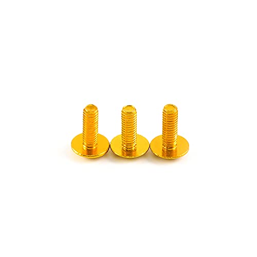 Fairing Complete Bolts Kit Screws for Suzuki GSXR1300 Hayabusa 2021 2022 2023 GSXR 1300 21 22 23 Aluminum Fasteners Hardware Clips (Gold) - color: Gold