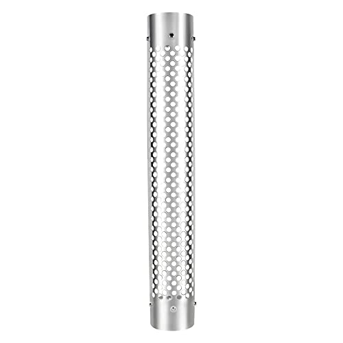 United Pacific 21233 - Exhaust Muffler Shield - 5" 180 Degree Stainless Exhaust Muffler Shield - Round