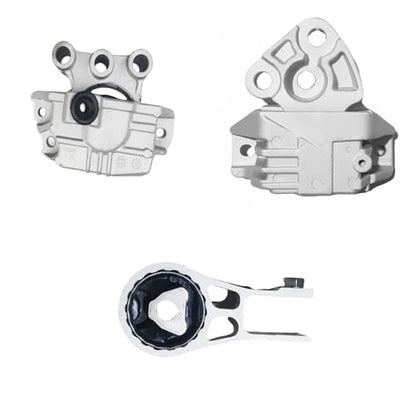 Engine Motor Transmission Mount Kit for Compass 2017-2022 - size: 2017-2022 Jeep Compass 2.4L 6 Speed