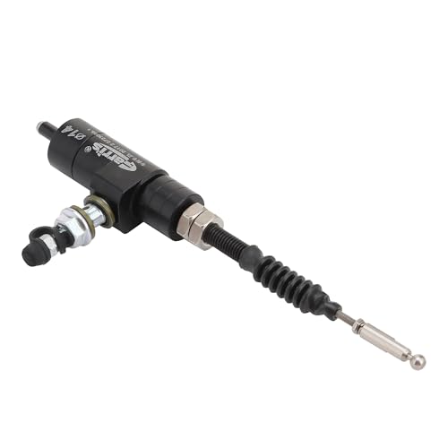 WOOSTAR M8 x 1.25mm Motorcycle Hydraulic Clutch Master Cylinder Rod Brake Pump Replacement for Dirt Pit Bike ATV 4 Wheeler Quad Scooter Black - color: Black