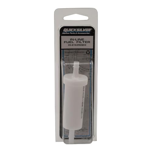 Quicksilver 816296Q03 Inline Fuel Filter Element for Mercury and Mariner Outboards