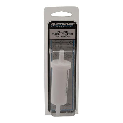 Quicksilver 816296Q03 Inline Fuel Filter Element for Mercury and Mariner Outboards