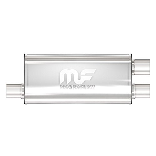 MagnaFlow Performance Exhaust Muffler 12266 - size: 2.5 in./2.25 in. Inlet/Outlet