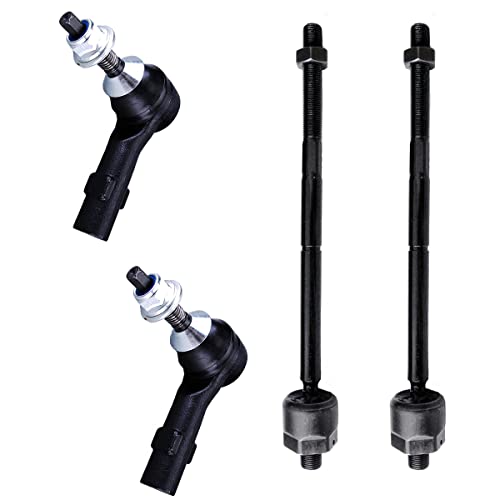 Front Tie Rod Ends for Ford 500 Freestyle Taurus, for Mercury Montego Sable - size: 4p for Five Hundred 05-07
