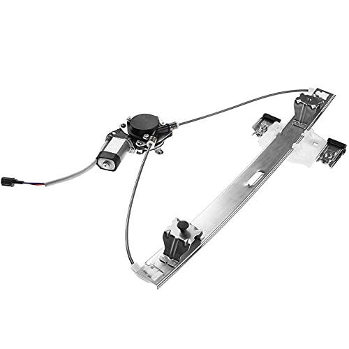 A-Premium Rear Driver and Passenger Side Power Window Regulator with Motor - style: Rear Driver+Passenger (LH+RH)