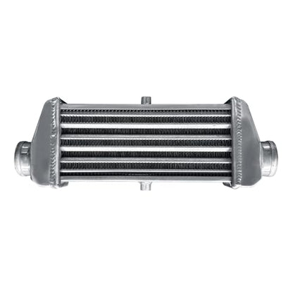Universal Intercooler 16.5''x7''x2.7" Front Mount Intercooler 2.2'' Inlet and Outlet Aluminum Turbo Intercooler Direct Replacement for Any Turbo Charger system - size: 16.5''x7''x2.7" 2.2''