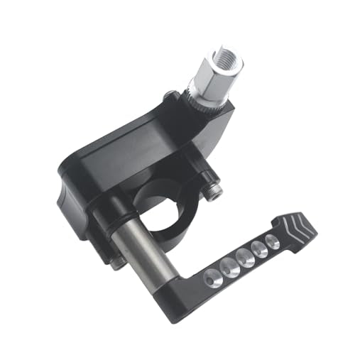 Motorcycle 7/8" 22mm CNC Billet Throttle Thumb Assembly Controller for TRX400EX TRX 250/450R ltr450 ltz400 Dirt Pit Bike ATV UTV (CNC-Black)