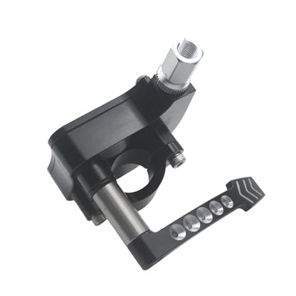 Motorcycle 7/8" 22mm CNC Billet Throttle Thumb Assembly Controller for TRX400EX TRX 250/450R ltr450 ltz400 Dirt Pit Bike ATV UTV (CNC-Black)