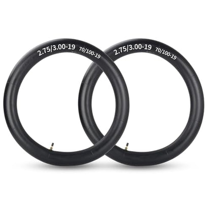 GICOOL 2.75/3.00-19" (70/100-19) Dirt Bike Inner Tubes, TR4 Valve Stem - size: 2.75/3.00-19
