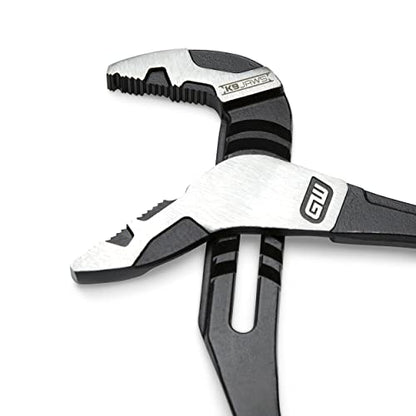 GEARWRENCH 8", 10”, & 12” PITBULL K9 Straight Jaw Dual Material Tongue and Groove Pliers Set - 82205CAZ - size: 3 Piece, style: Mixed Set