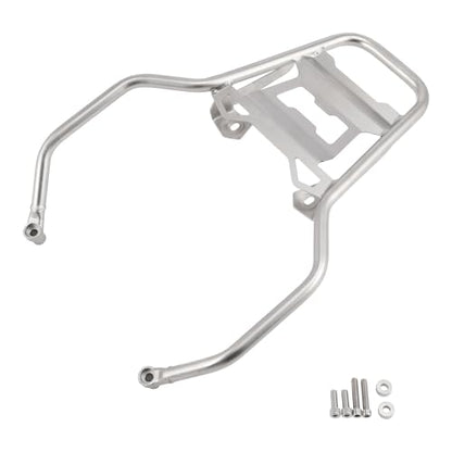 TCT-MOTORPARTS Black 45L Top Case Trunk Tail Box+Luggage Mount Rack Fits for BMW R1200GS LC 2013-2018 R1250GS LC 2019-2023 - color: Black Tail Luggage Box (45L)+Rack