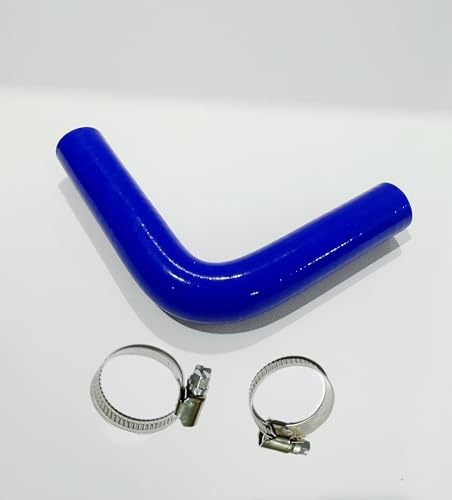 5/8" ID Heater Silicone Hose 90 Degree LS Swap For LS1 LSX LS2 LS3 (Blue) - color: Blue