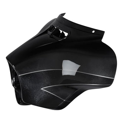 HR3 Dark Slate Candy/Arctic Black Batwing Outer Fairing Body + Vent Trim Compatible with 2017 CVO Street Glide FLHXSE - color: Dark Slate Candy / Arctic Black