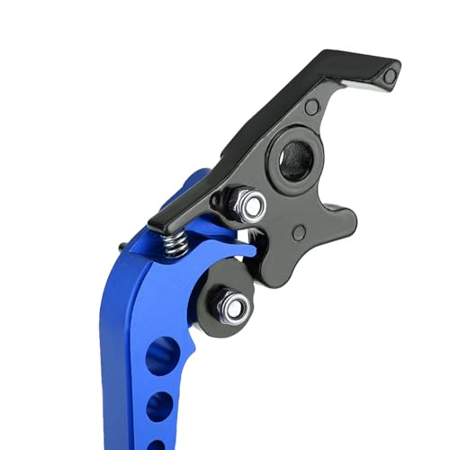 BAFOVY Zerone CNC Aluminum Motorcycle Brake and Clutch Levers Handle Set, Blue - color: Blue