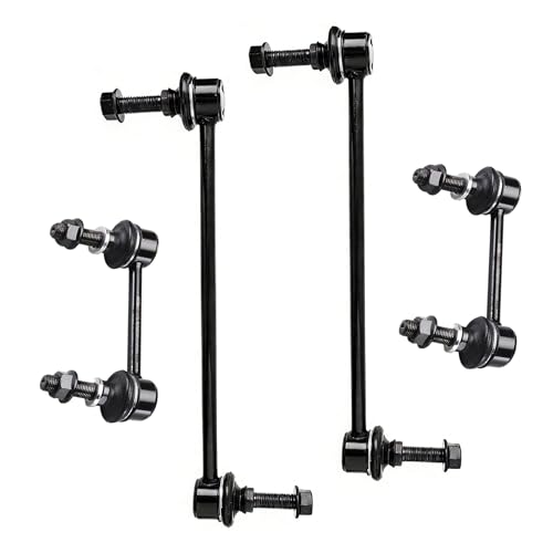 Front & Rear Sway Bar Links FITS for Ford Fusion Edge, for Lincoln MKZ MKX - size: 4p for fusion 13-20