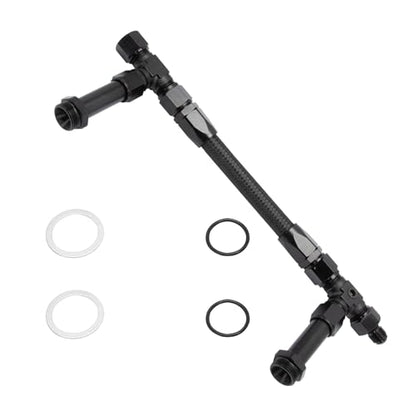 8AN Dual Feed Fuel Line Kit for Holley 4150 Carb 7/8" Inlet