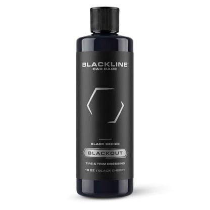 Blackline Blackout Trim & Tire Dressing 16oz - No Sling Tire Shine - size: 16 fl oz