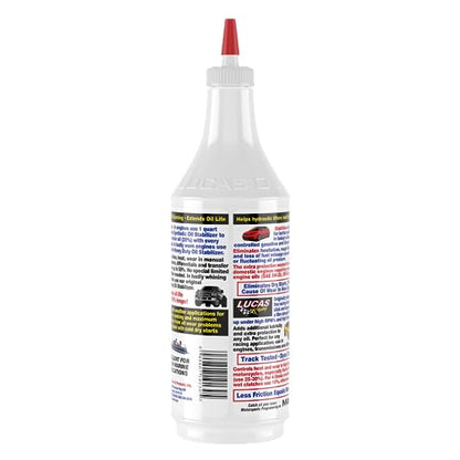 Lucas Oil 10130 Pure Synthetic Oil Stabilizer - 1 Quart - size: 1 Quart, style: 1 Pack