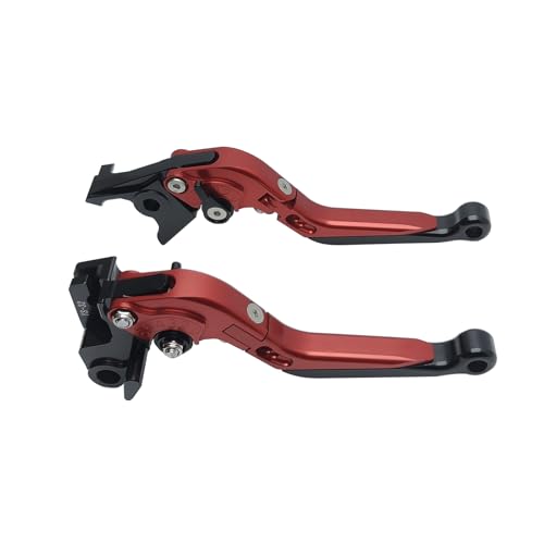 Brake Clutch Levers Replacement for Kawasaki Ninja 650 Z650 17-25 - color: Red