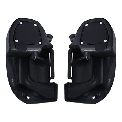 TCT-MOTORPARTS Pewter Pearl Lower Vented Fairings Glove Box Fit For Harley Touring Road King FLT CVO Road Street Electra Glide 1983-2013 - color: Color #1