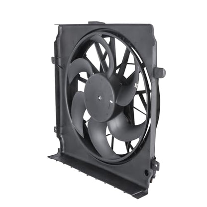 MOSTPLUS - 55037692AB - Radiator Cooling Fan Assembly with Motor - Compatible with 2004-2007 Jeep Liberty 2.4L 3.7L - style: 2004-2007 Liberty