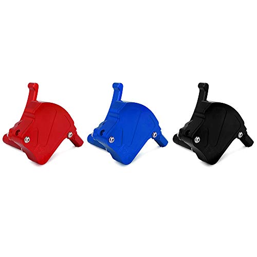 AnXin ATV Thumb Lever Control Throttle Housing Assembly Universal 7/8" CNC for Raptor 700 King Quad KFX450R Banshee 350 Warrior 350 YFZ450 Sportrax 450 TRX250R TRX450R ATV Quad Black