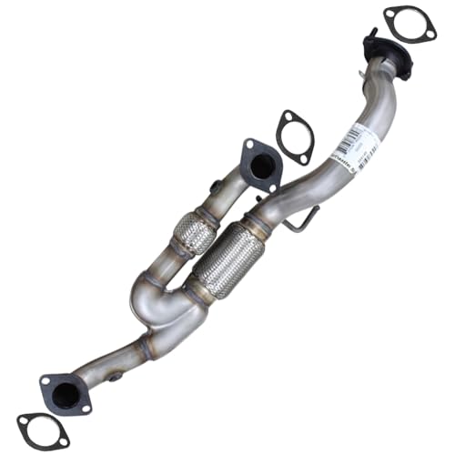 Northeastern Exhaust | Stainless Steel Front Flex Y Pipe Compatible for Hyundai Azera 2007-2008 | Sonata 2006-2008 3.3L | Free Gaskets Included | Automotive Replacement Part