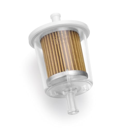 FUEL FILTER INDUSTRIAL HIGH PERFORMANCE UNIVERSAL INLINE GAS FILTER 5/16" 2 Pack
