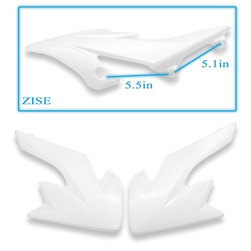 CRF50 XR50 Plastics Fender Fairing Kit for 50-160cc Dirt Bike，white - color: white