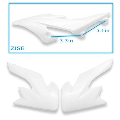 CRF50 XR50 Plastics Fender Fairing Kit for 50-160cc Dirt Bike，white - color: white
