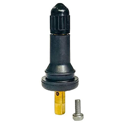 Muzzys (Set of Four VS-65 Rubber TPMS Tire Valve Square Stem FITS 2014 and Newer Dodge RAM 1500 2500 3500 and Jeep Cherokee Dill VS65