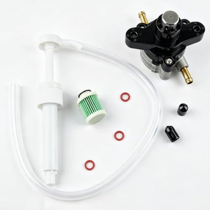 6D8-24410-00 Outboard Fuel Pump Kit for Yamaha 75 90 115 HP Motor - size: 75 90 115 HP
